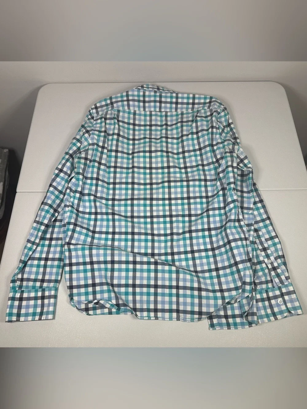 J. Crew Gingham Plaid Slim Fit Button Down Shirt